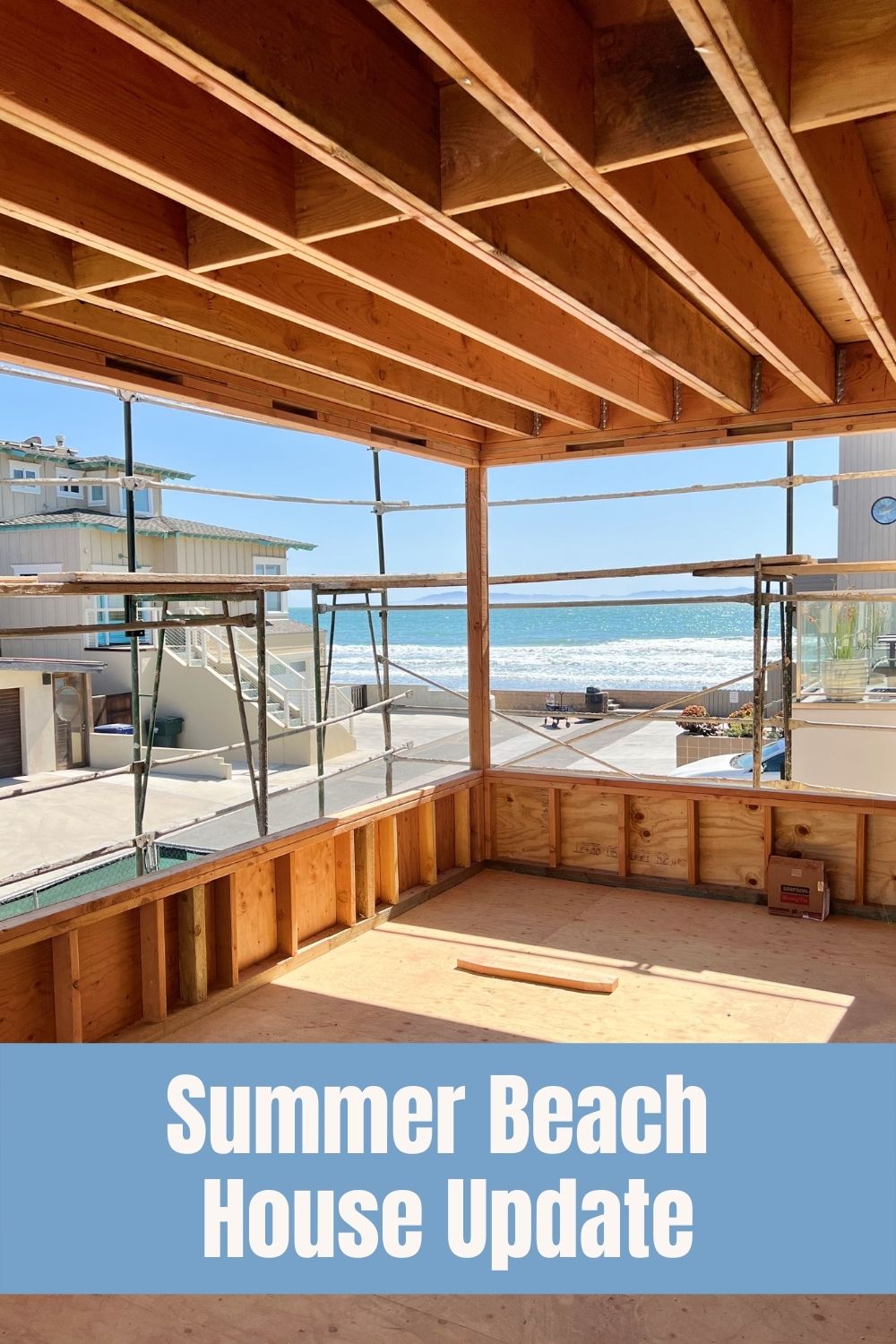 It is supposed to be 96 degrees here today, so I am calling this post my Summer Beach House update. I hope you like it!