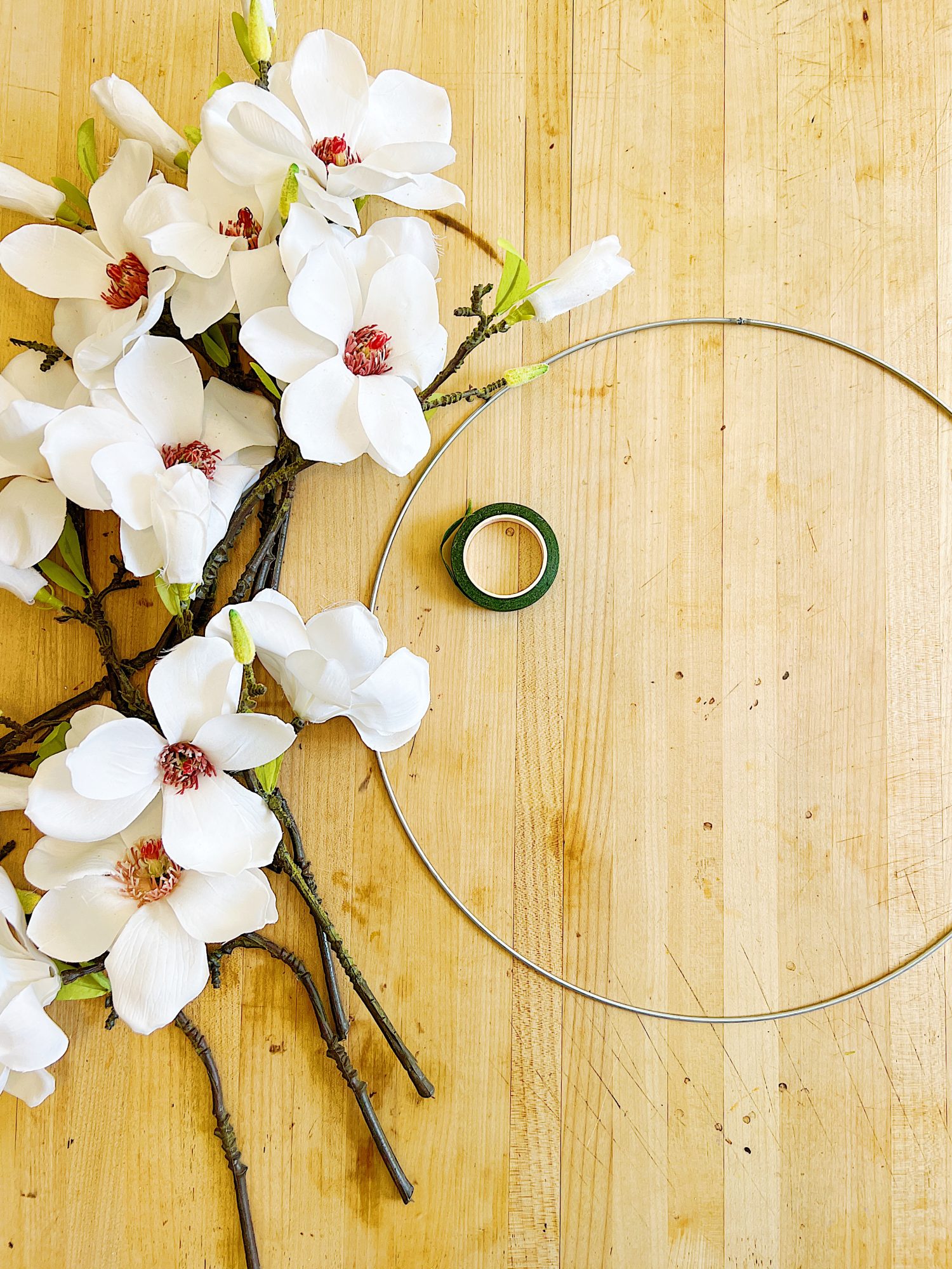 Summer Wreath DIY 1a