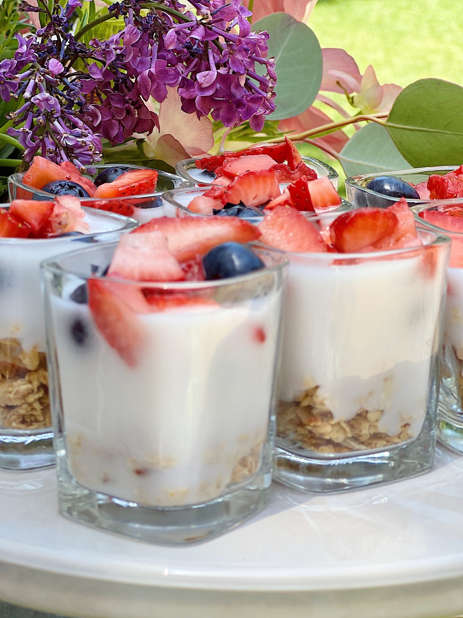 Yogurt Berry Granola Cups