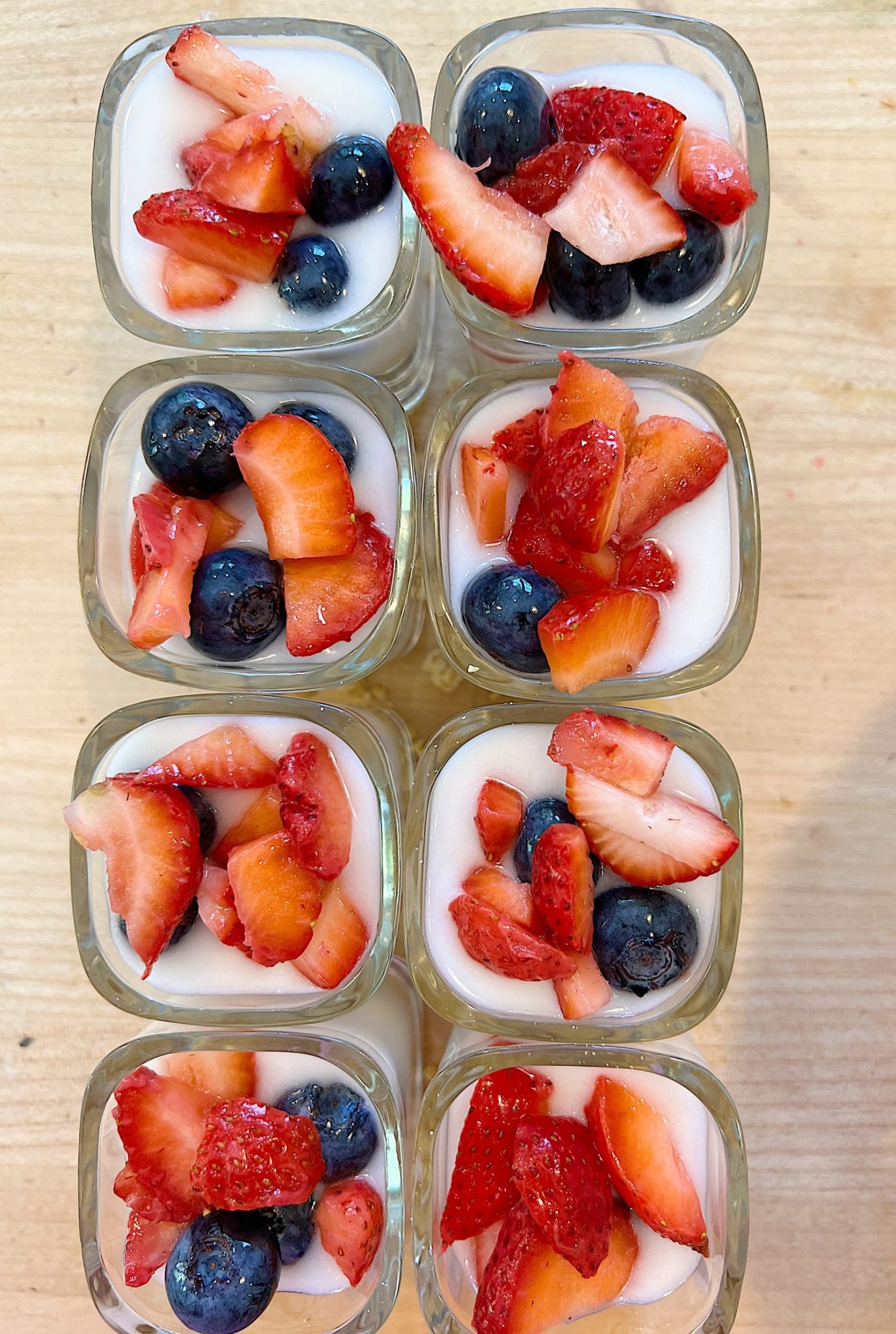 Yogurt Berry Granola Cups