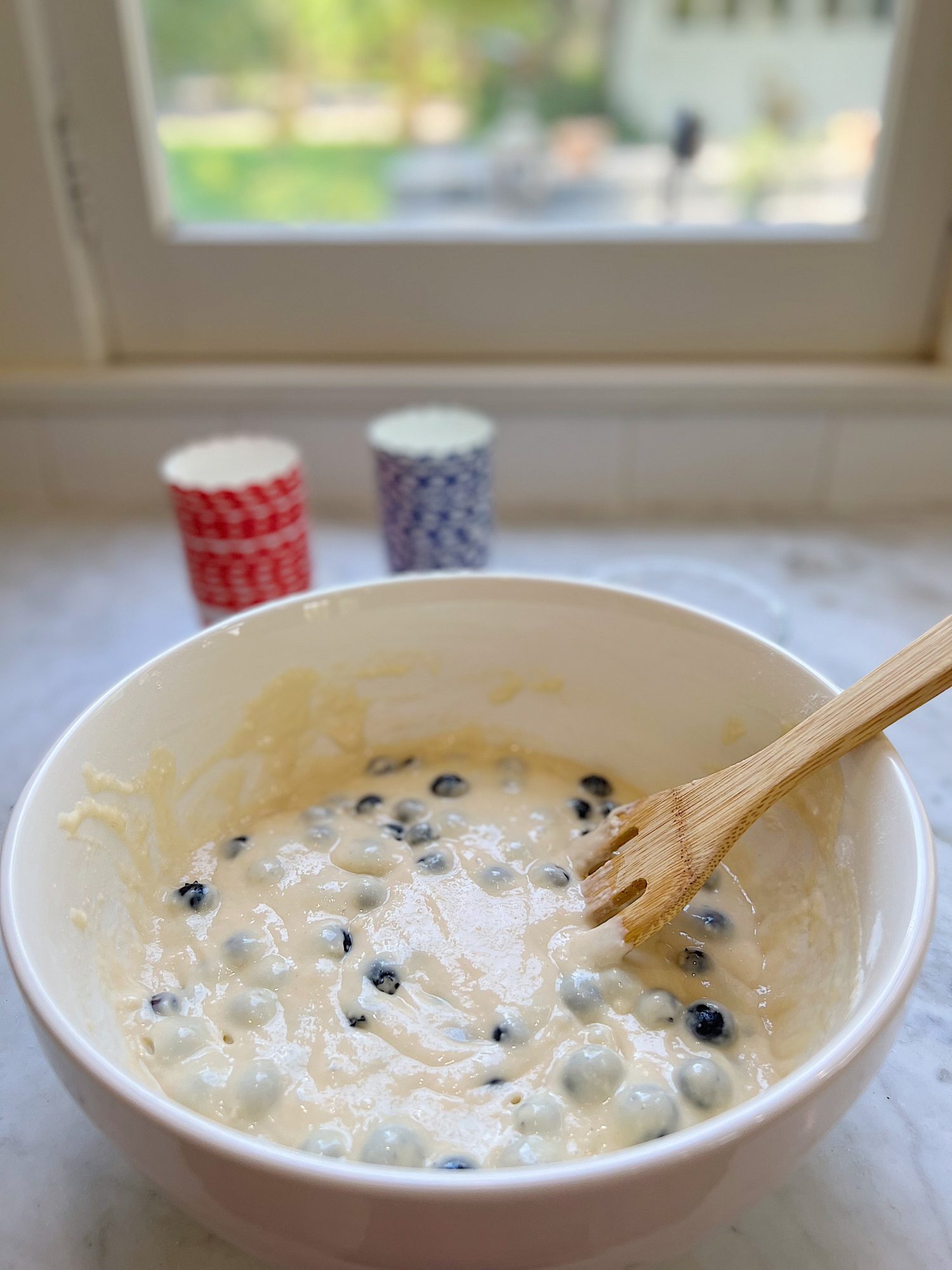 Festive 4th of July Gluten-Free Muffins