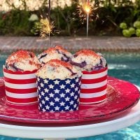 Festive 4th of July Gluten-Free Muffins