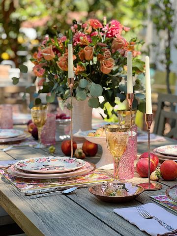 Mother's Day Dining Table Ideas - MY 100 YEAR OLD HOME