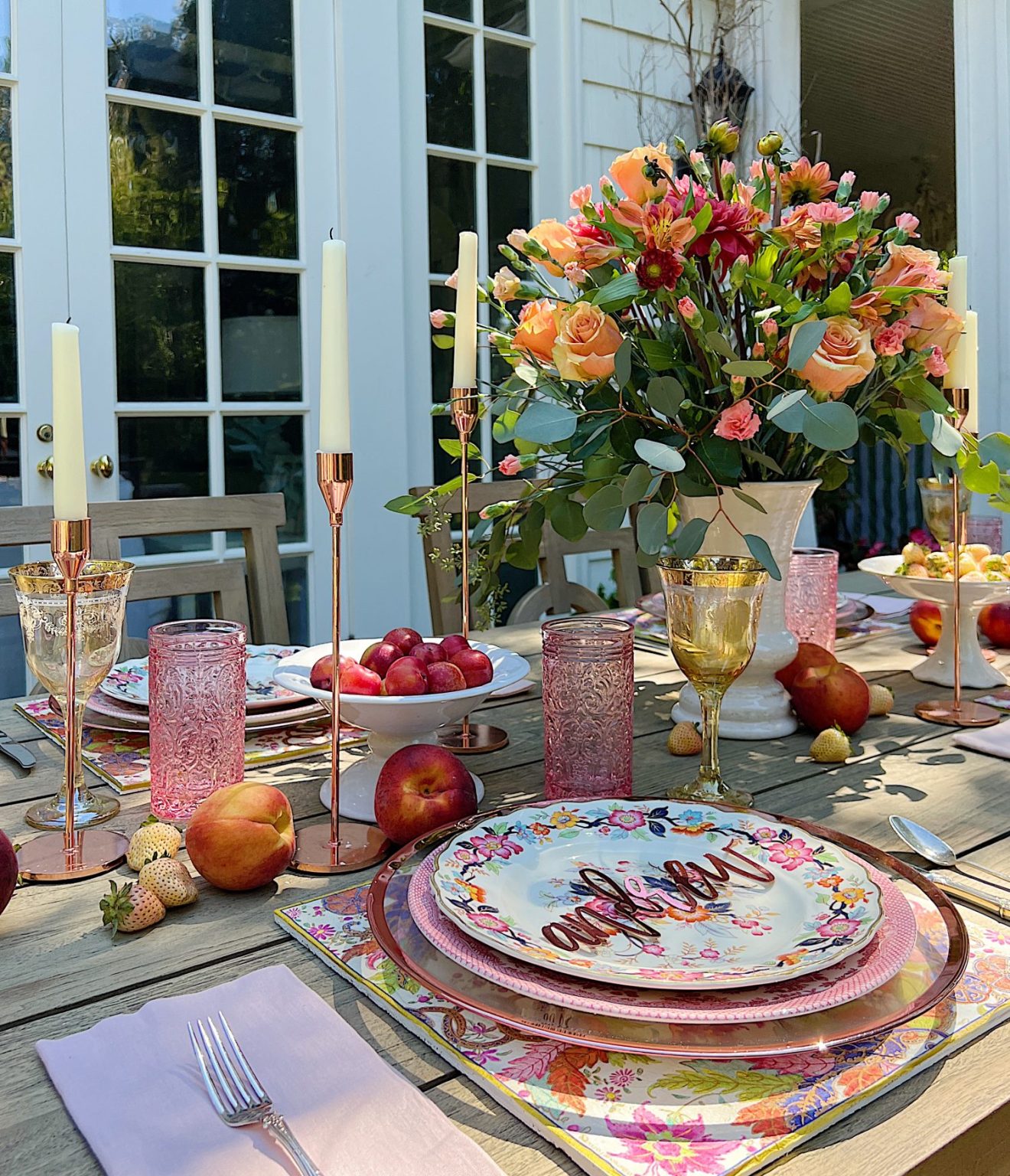 My Favorite Outdoor Dining Area.