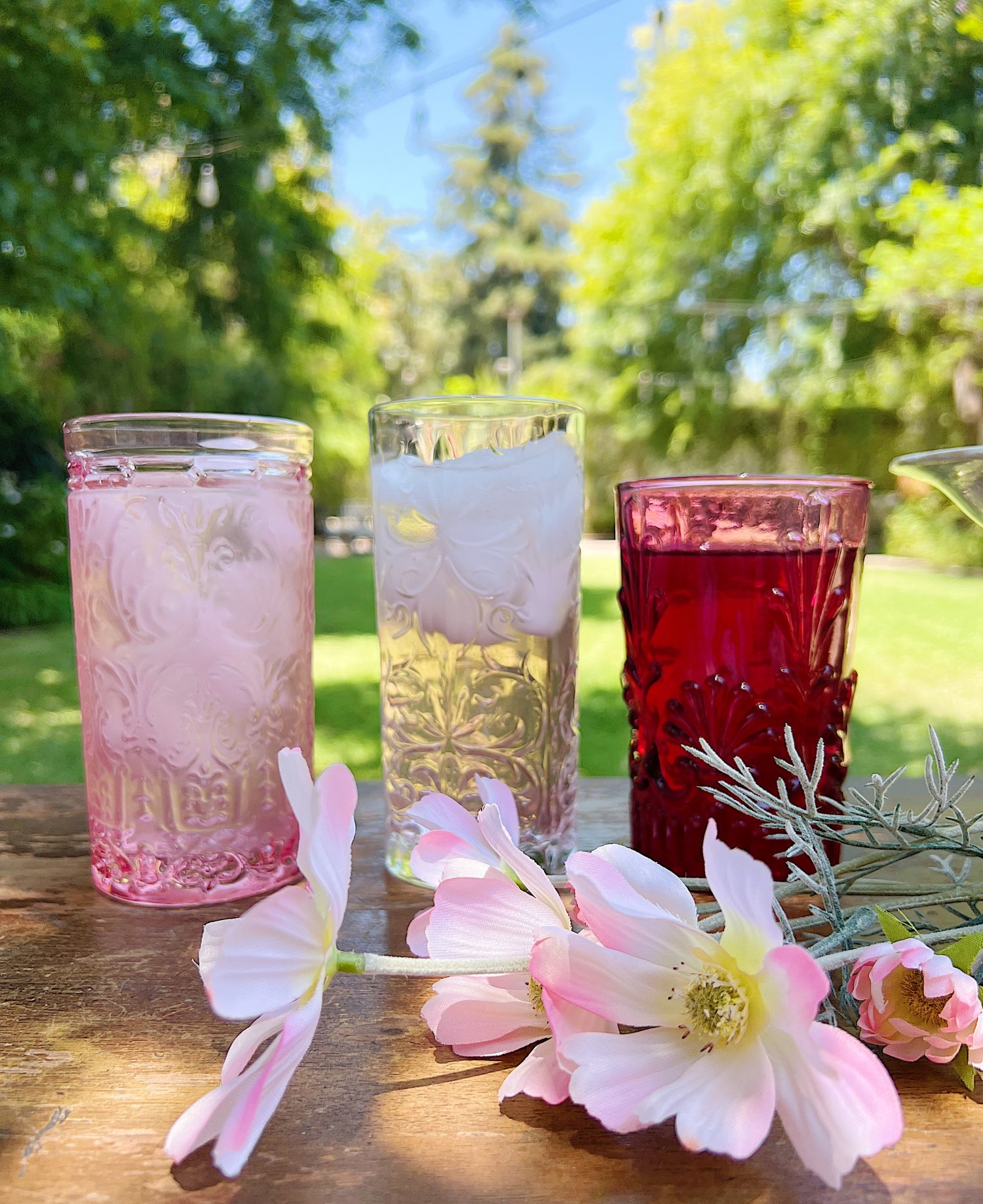 Clear Hobnail Glasses Tumbler - Old Fashioned Vintage Drinking Glasses Sets  - for Refreshments, Soda & Juice, Perfect for Dinner Parties, Bars &  Restaurants - China Glassware and Water Glasses price