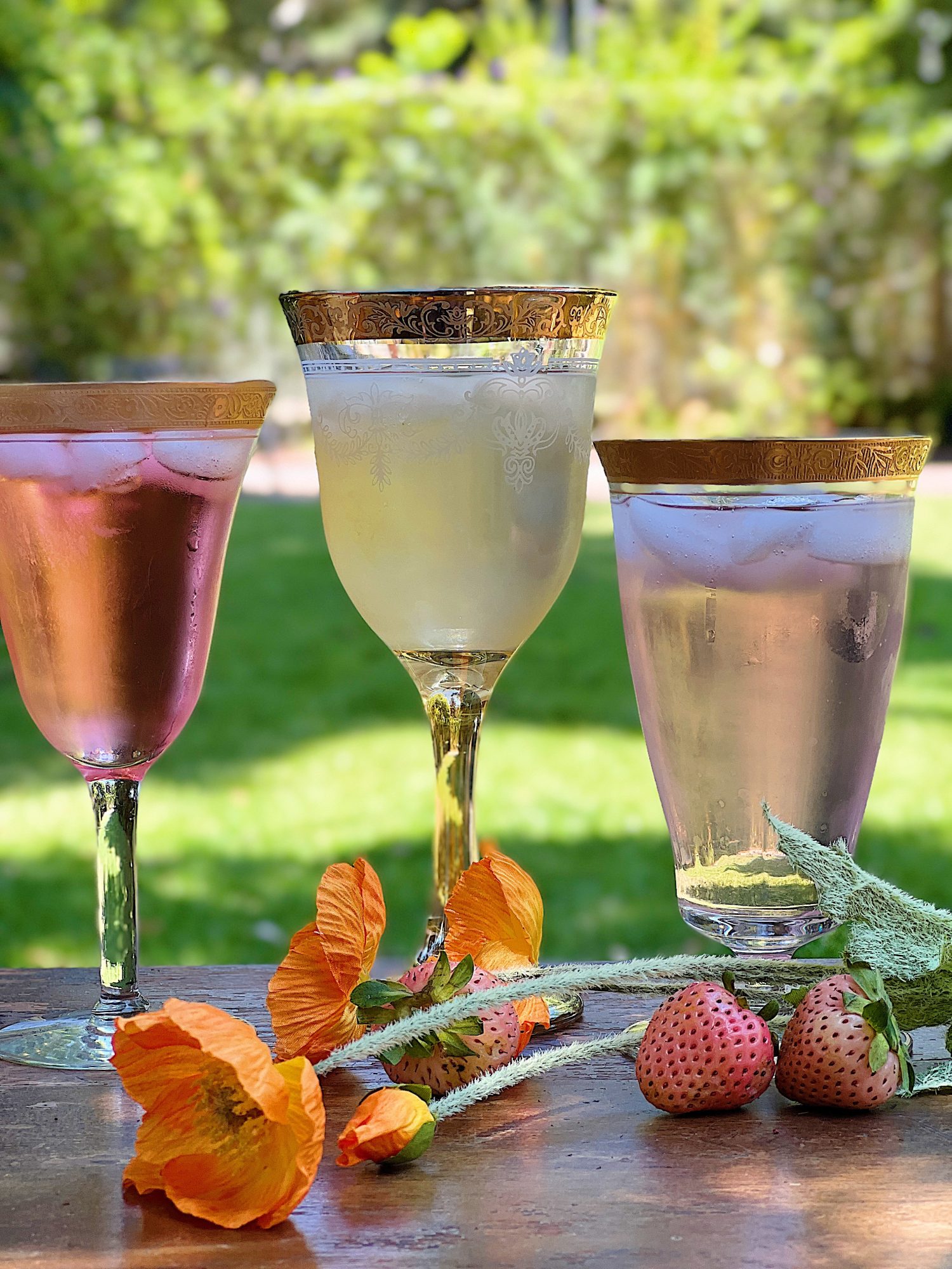 Summer Colored Glassware