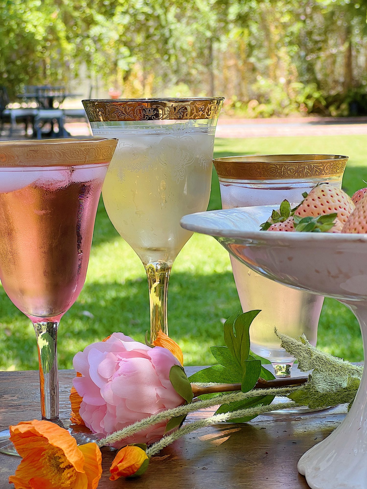 Summer Colored Glassware