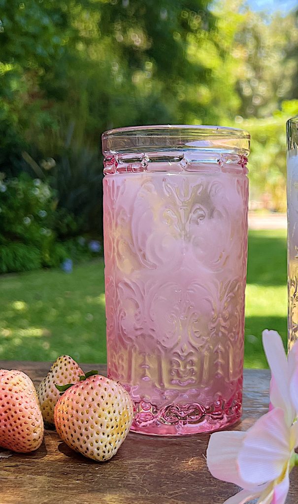 Summer Glassware Pink