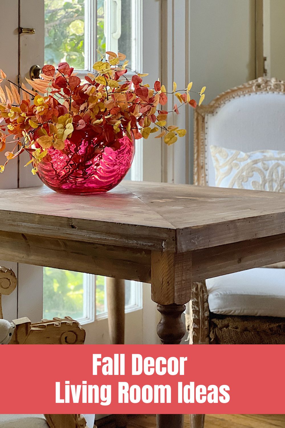 Guess what we did? If you are looking for some decor inspiration, check out these new fall decor living room ideas!