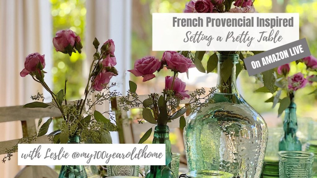 French Provincial Inspired Tablescape