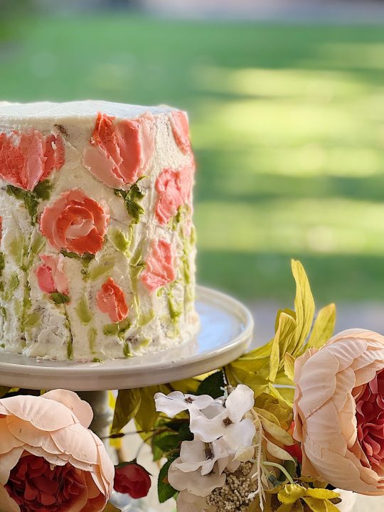 Dainty Flower Cake - Oh Sweet Day! Bake Shop