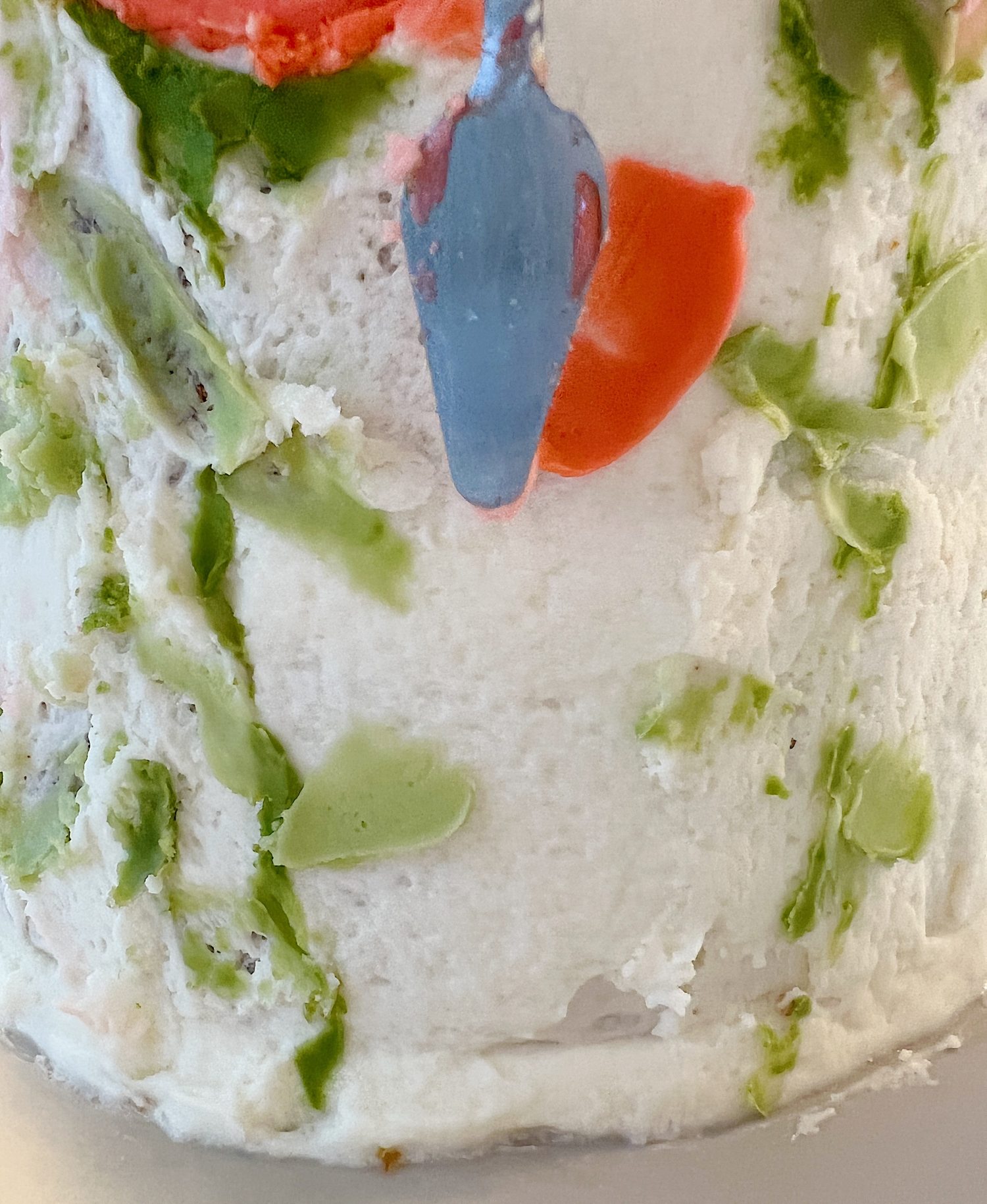 Make a Palette Knife Frosting Cake.