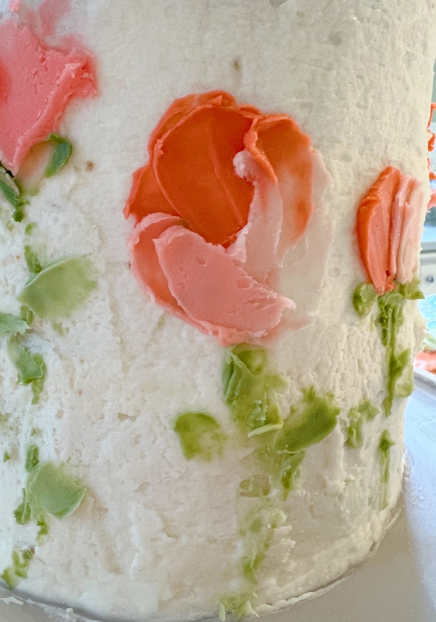 Make a Palette Knife Frosting Cake.