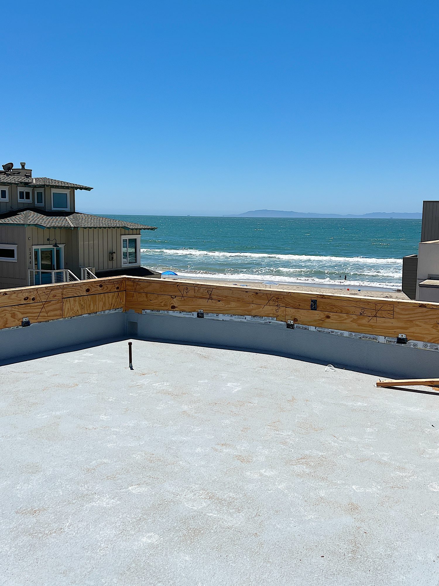 New Deck at the Beach House