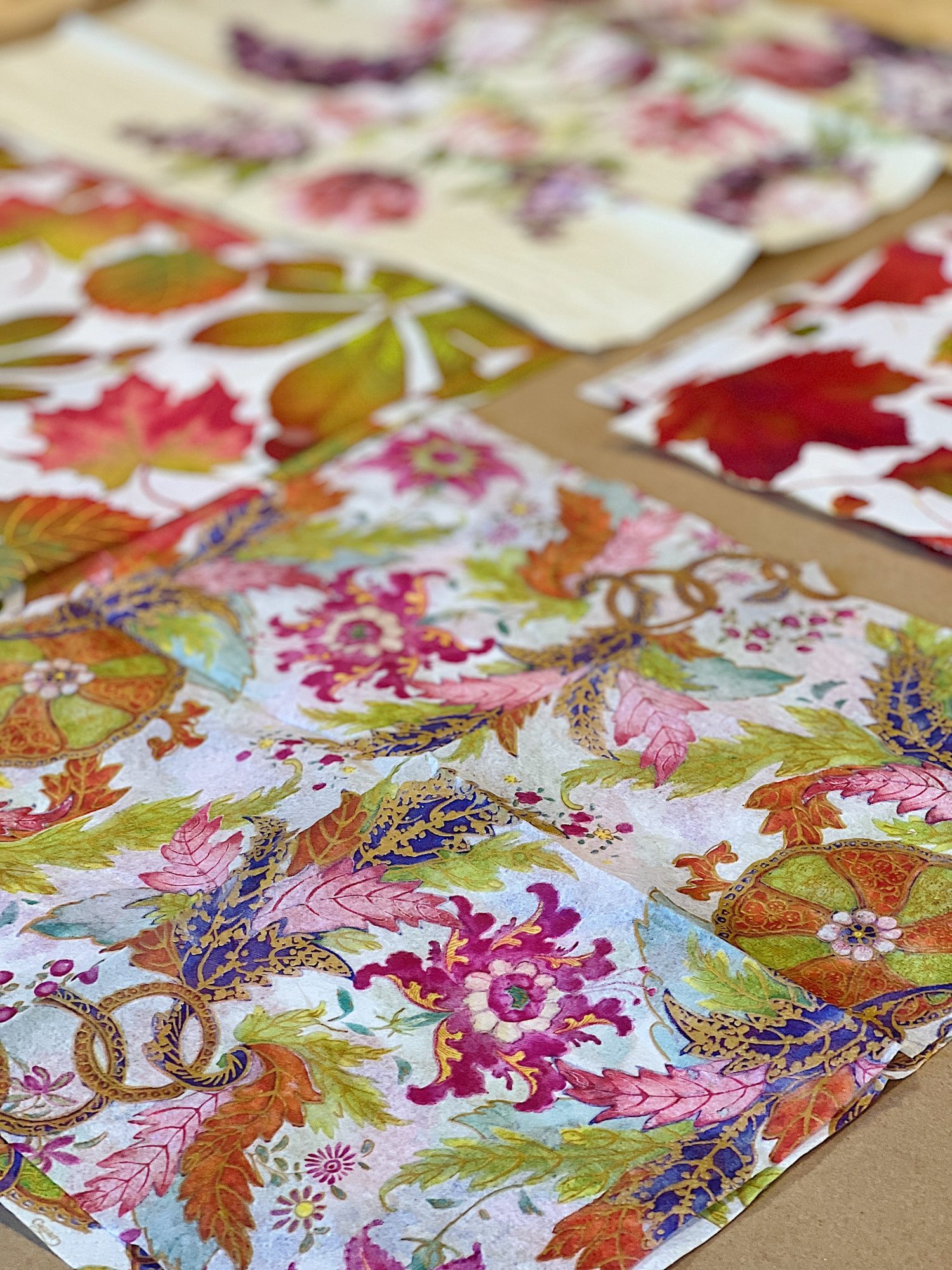 Pumpkin Craft with Decoupage Napkins