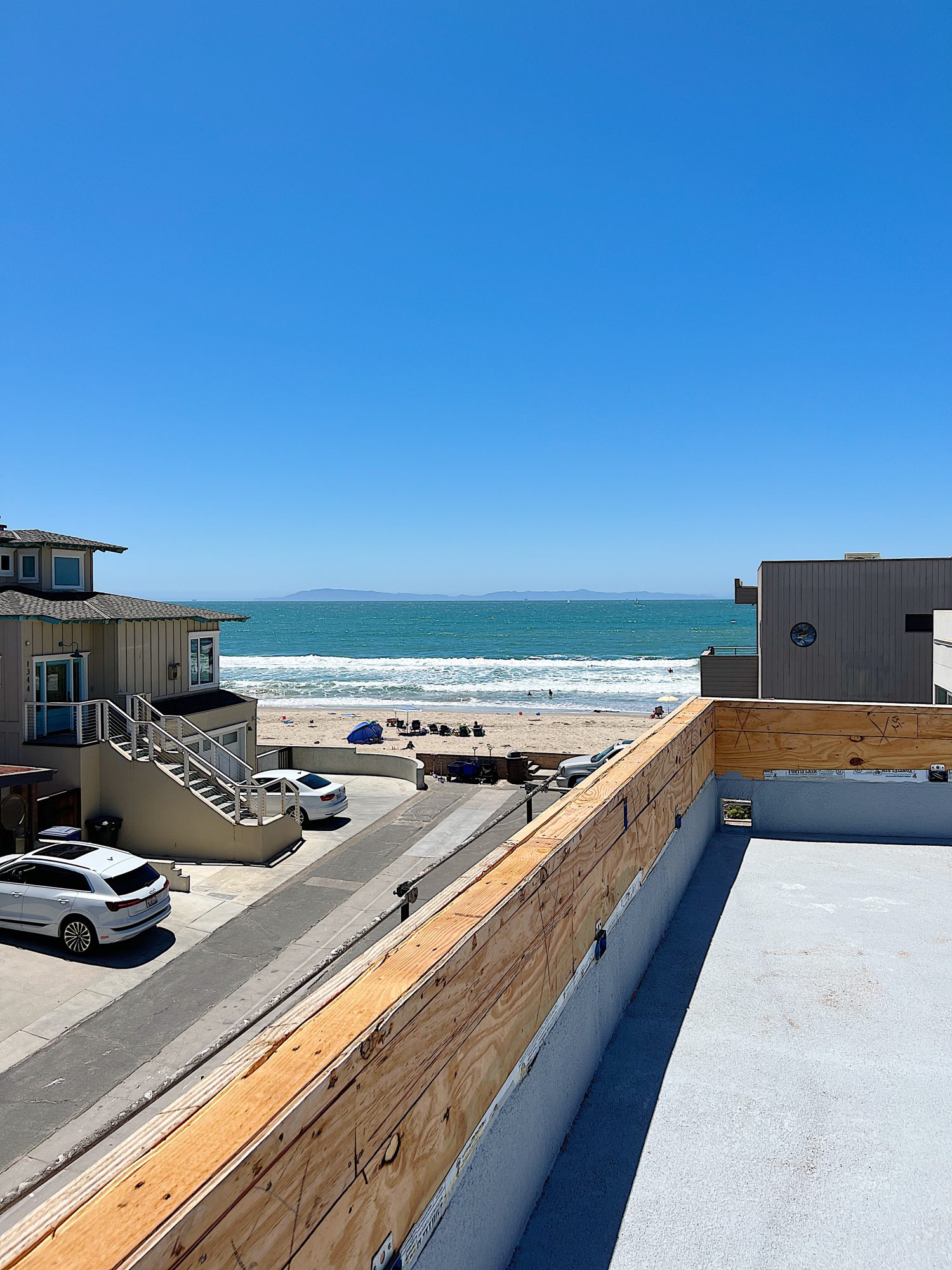 The New Deck at the Beach House