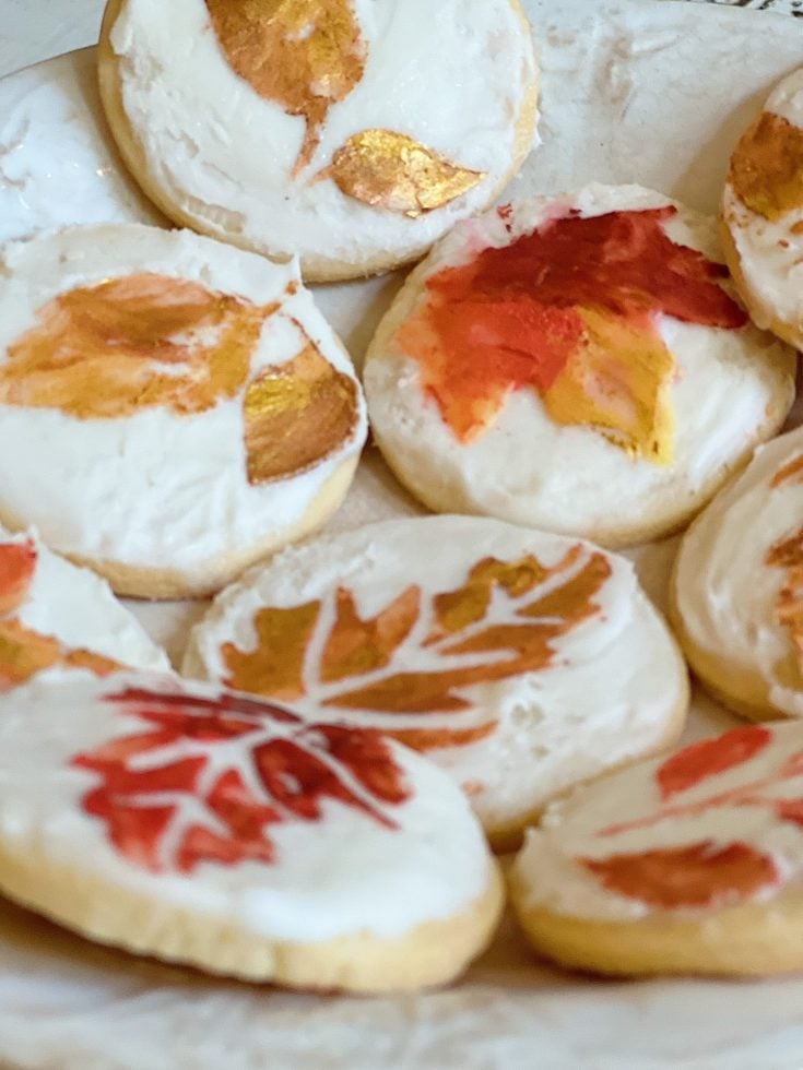 How To Make Pretty Fall Cookies MY 100 YEAR OLD HOME   Bake Pretty Fall Cookies 1 2 735x980 