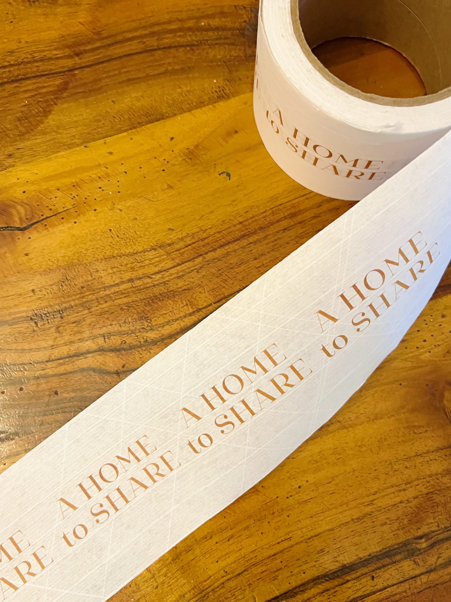 Personalized Packing Tape
