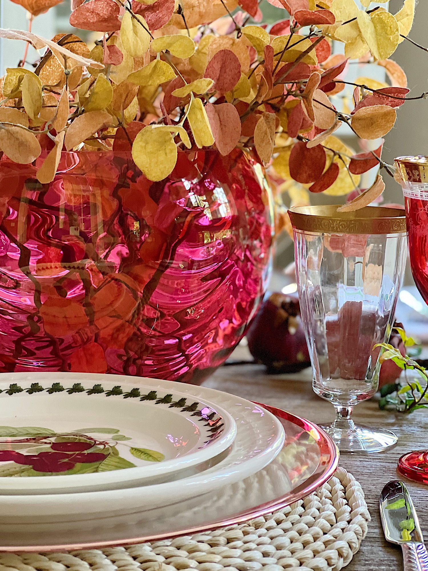 Portmeirion Botanic Garden Fall Table