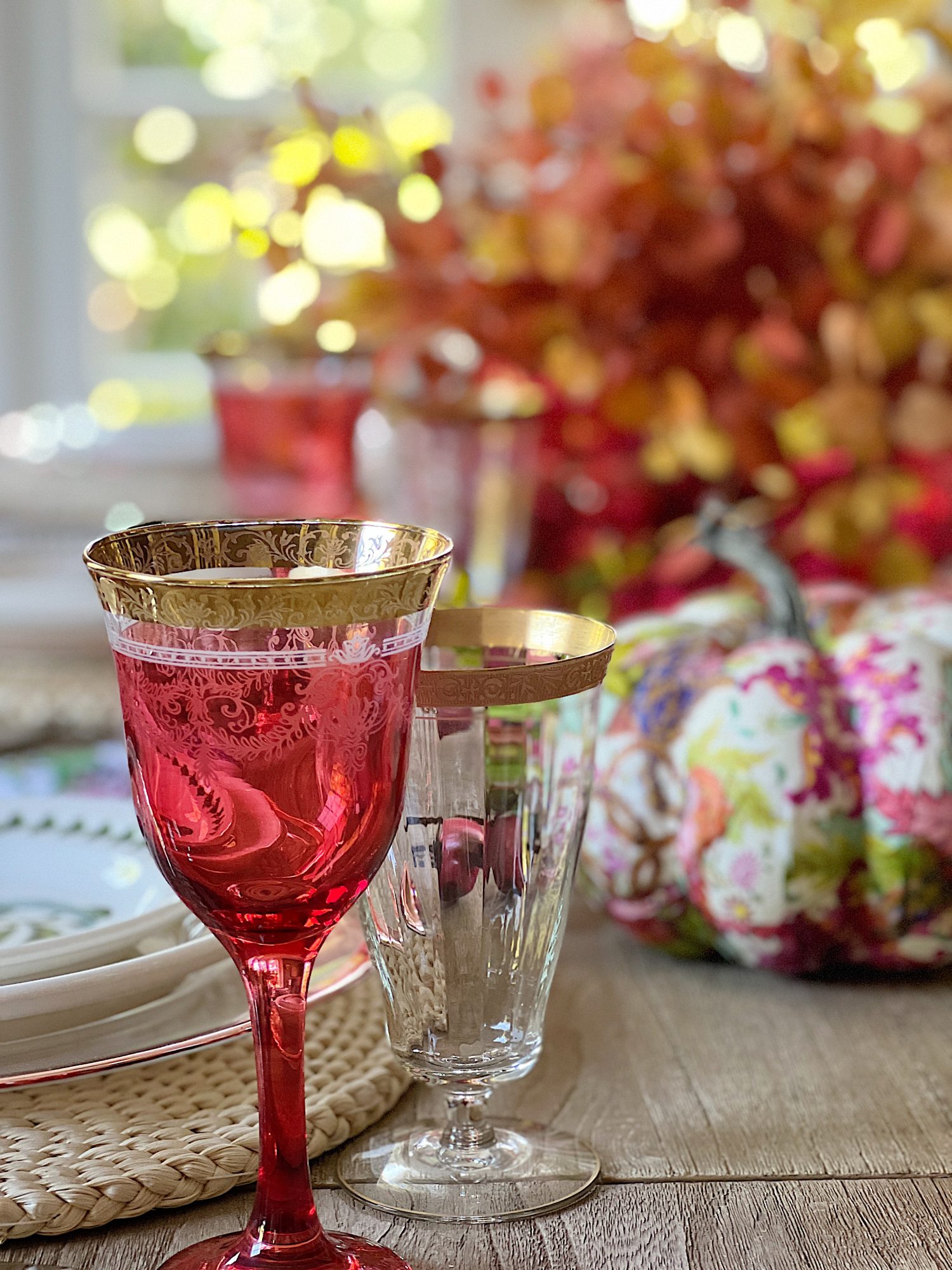 Portmeirion Botanic Garden Fall Table