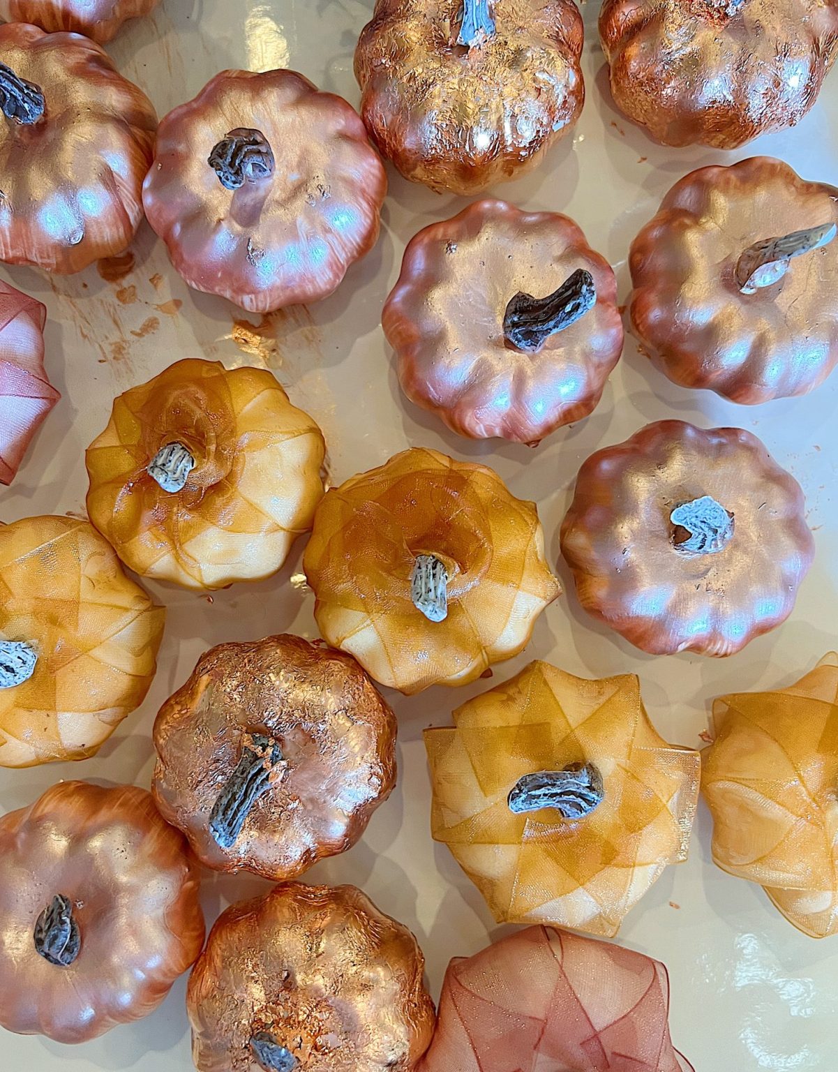 The Best Pumpkin Wreath DIY