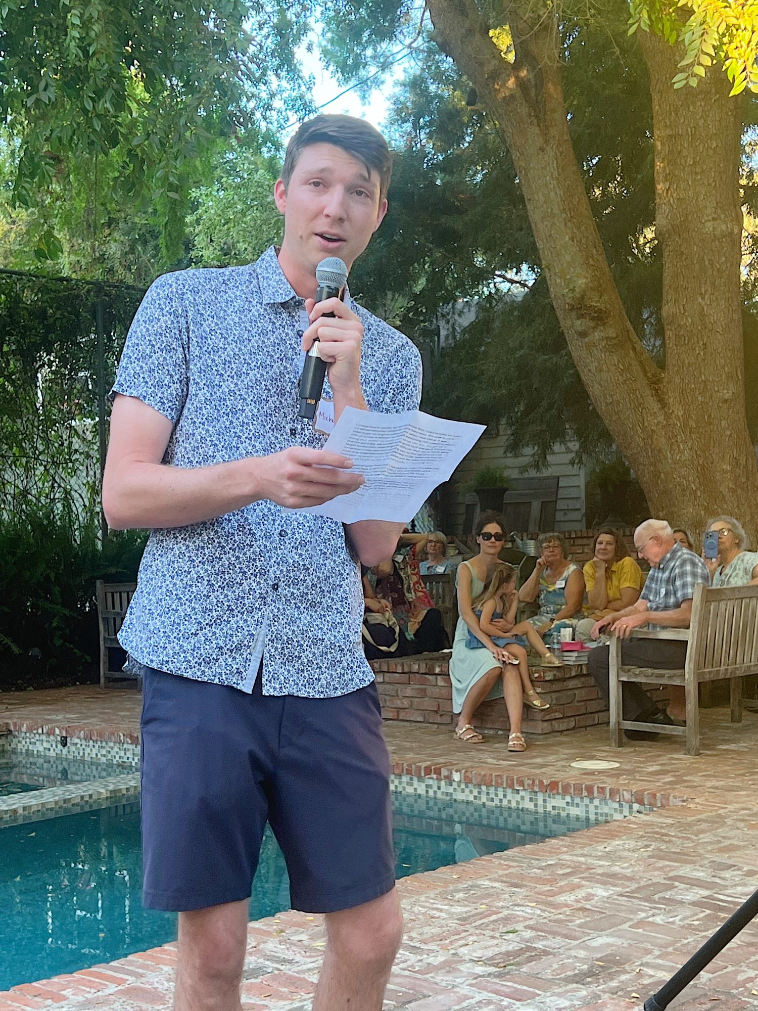 The Book Launch Backyard Party