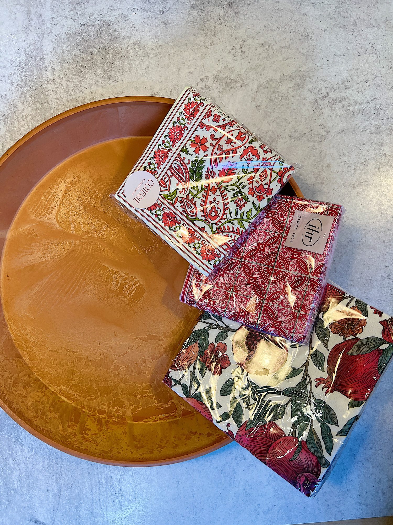 Christmas Napkin DIY