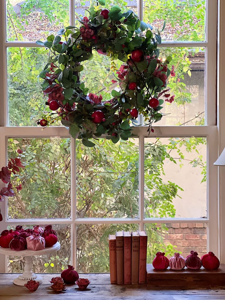Pomegranate Wreath