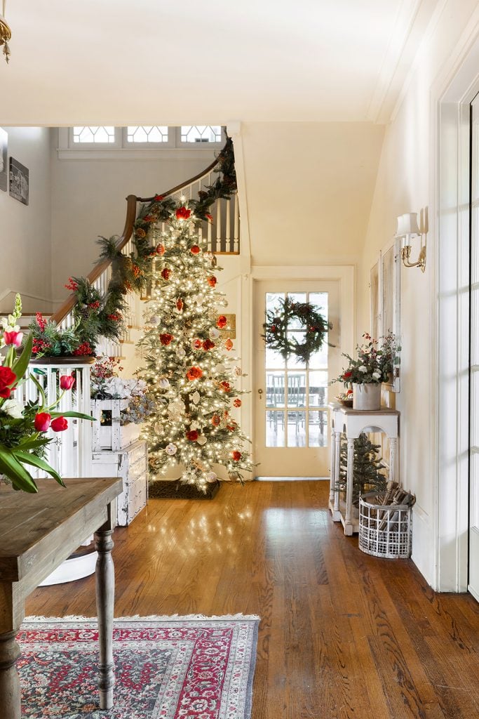 Balsam Hill Flocked Christmas Tree Decor