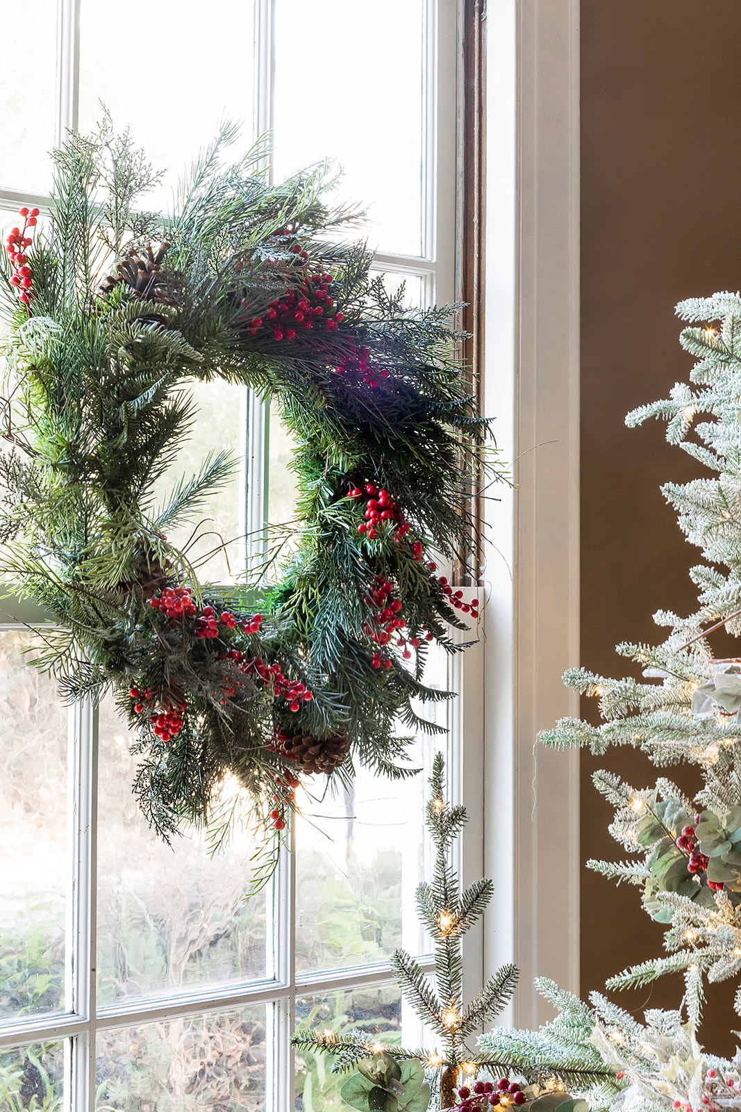 Balsam Hill Flocked Christmas Tree