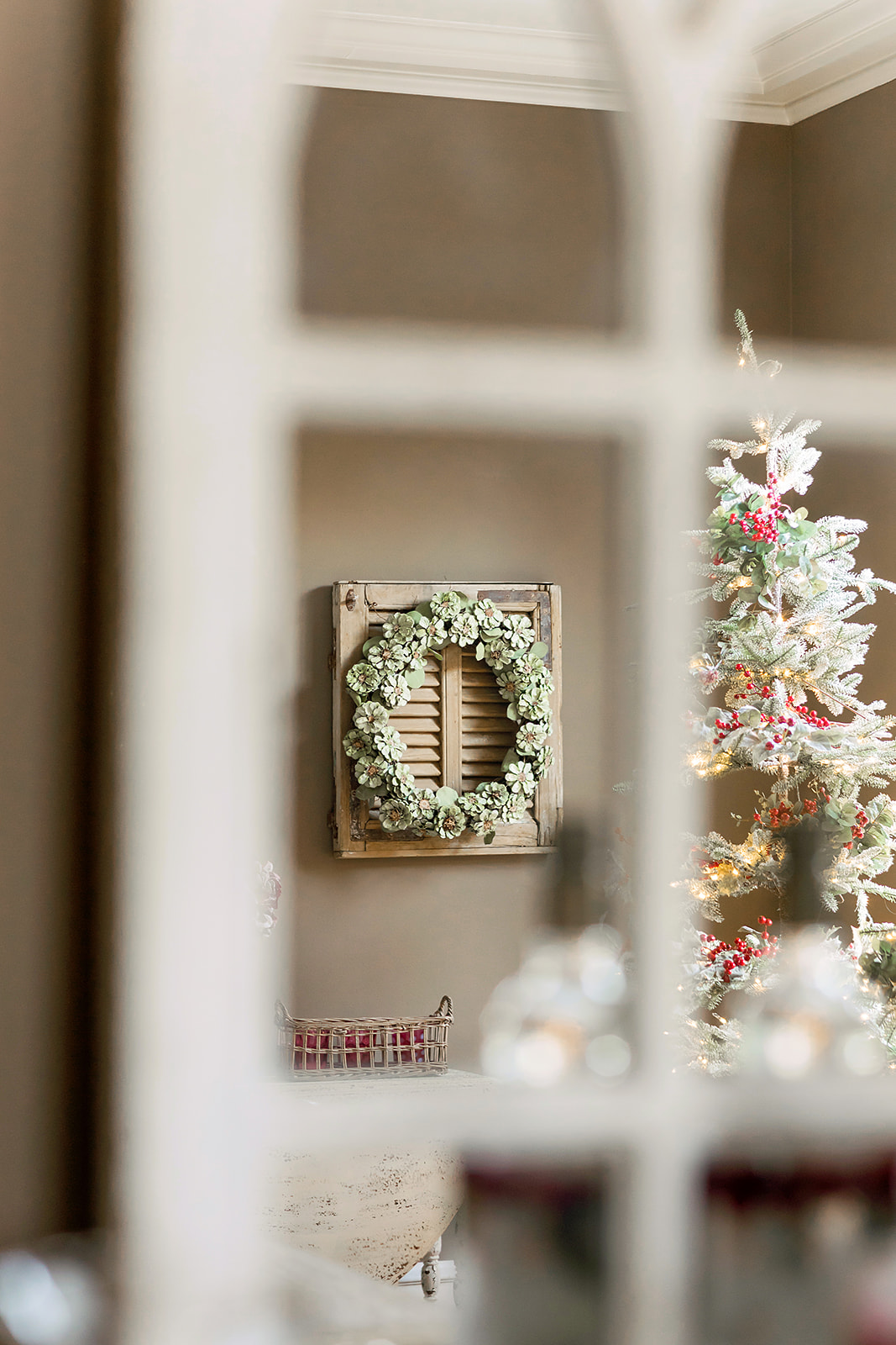 Balsam Hill Flocked Christmas Tree