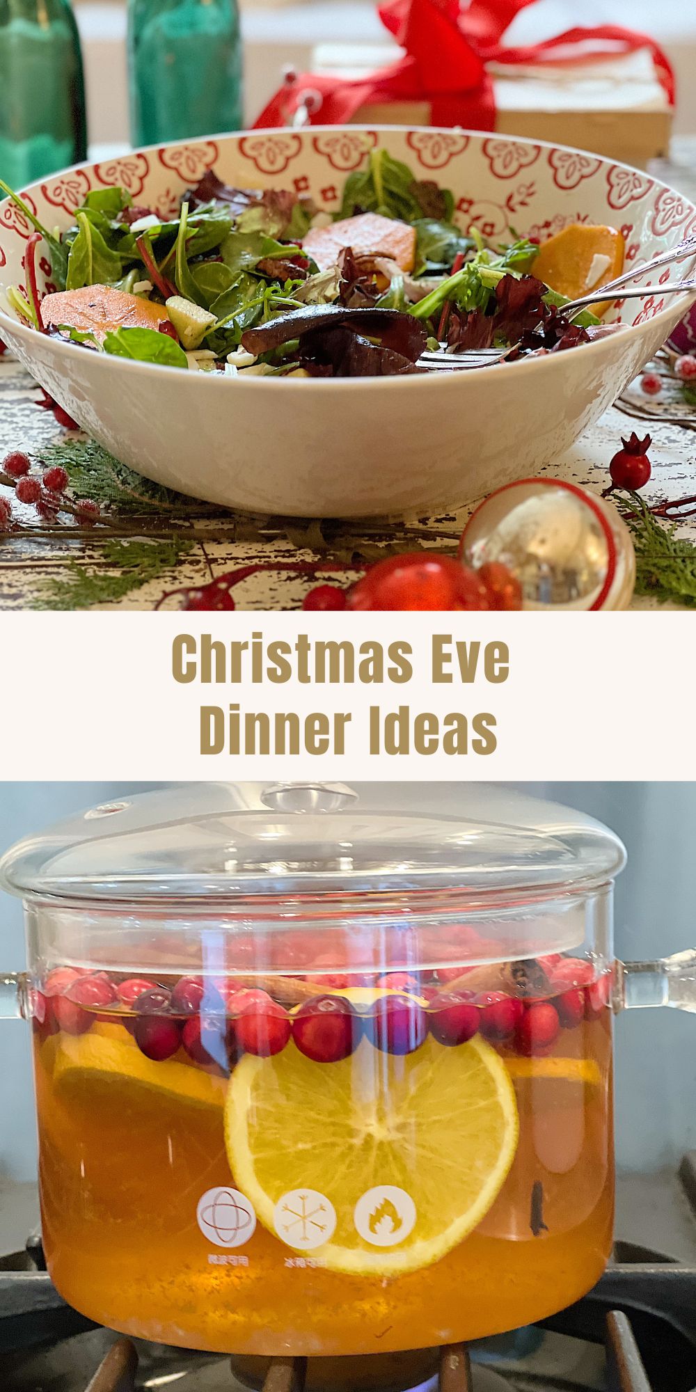As you plan your Christmas menus, I wanted to share three new recipes for Christmas Eve dinner ideas. These are easy to make and delicious!
