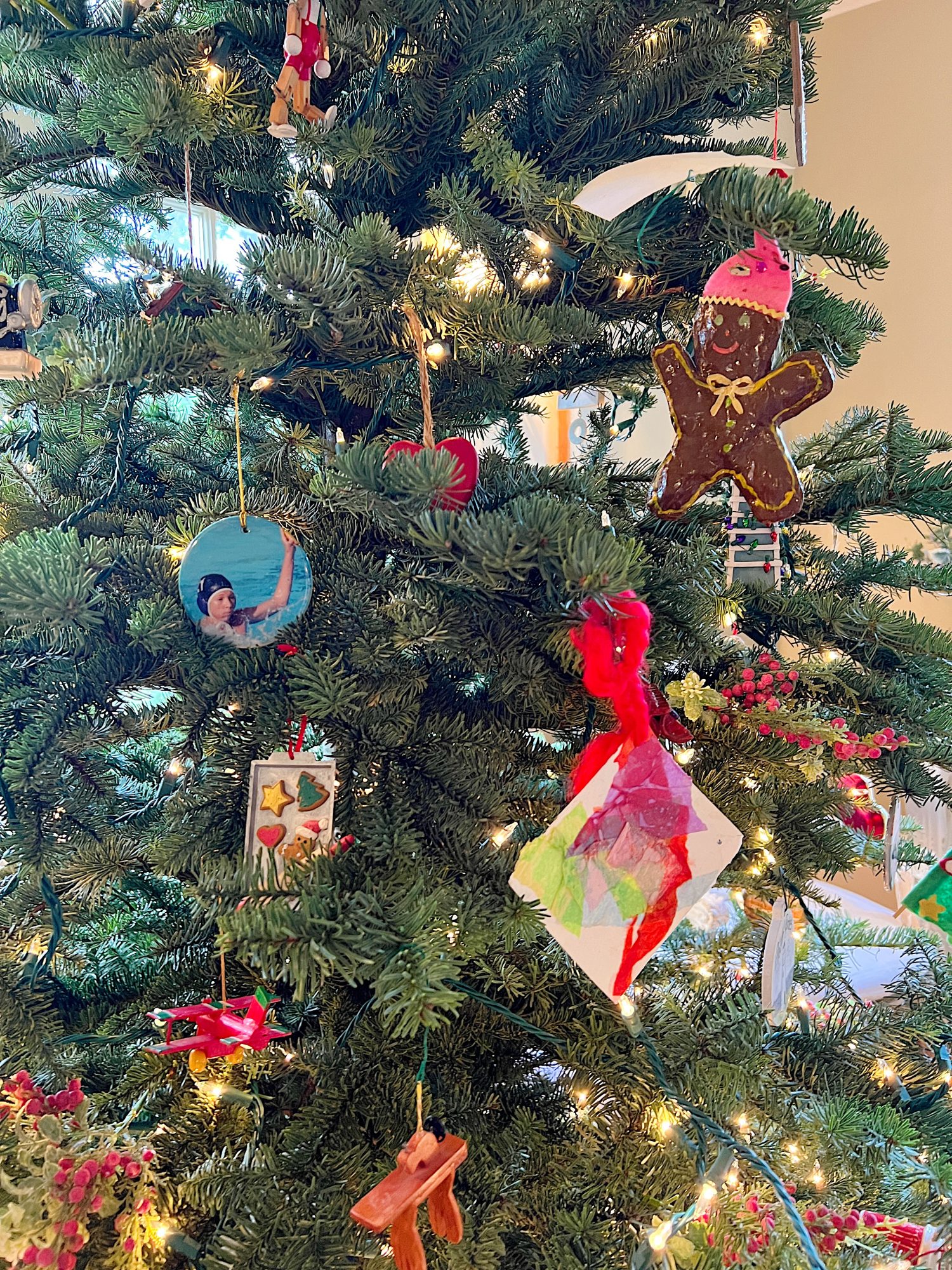 Living Room Farmhouse Christmas Ornament