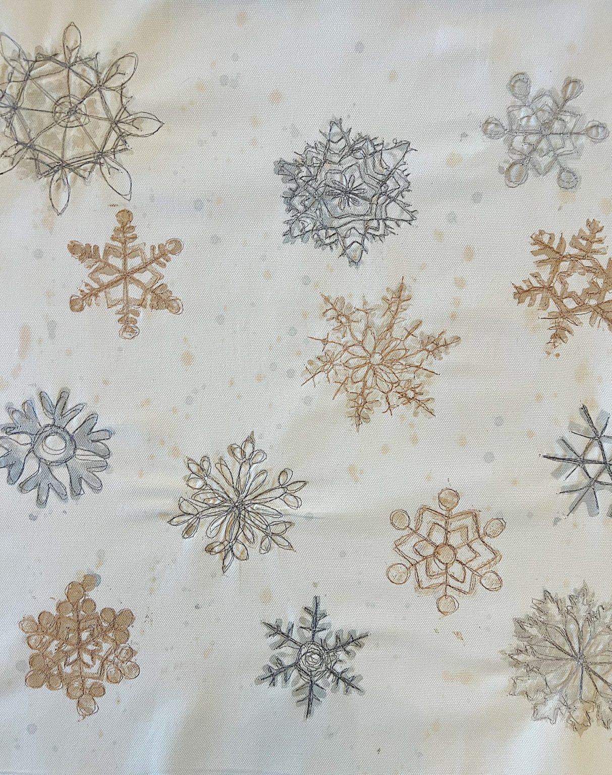 Snowflake Christmas Pillow