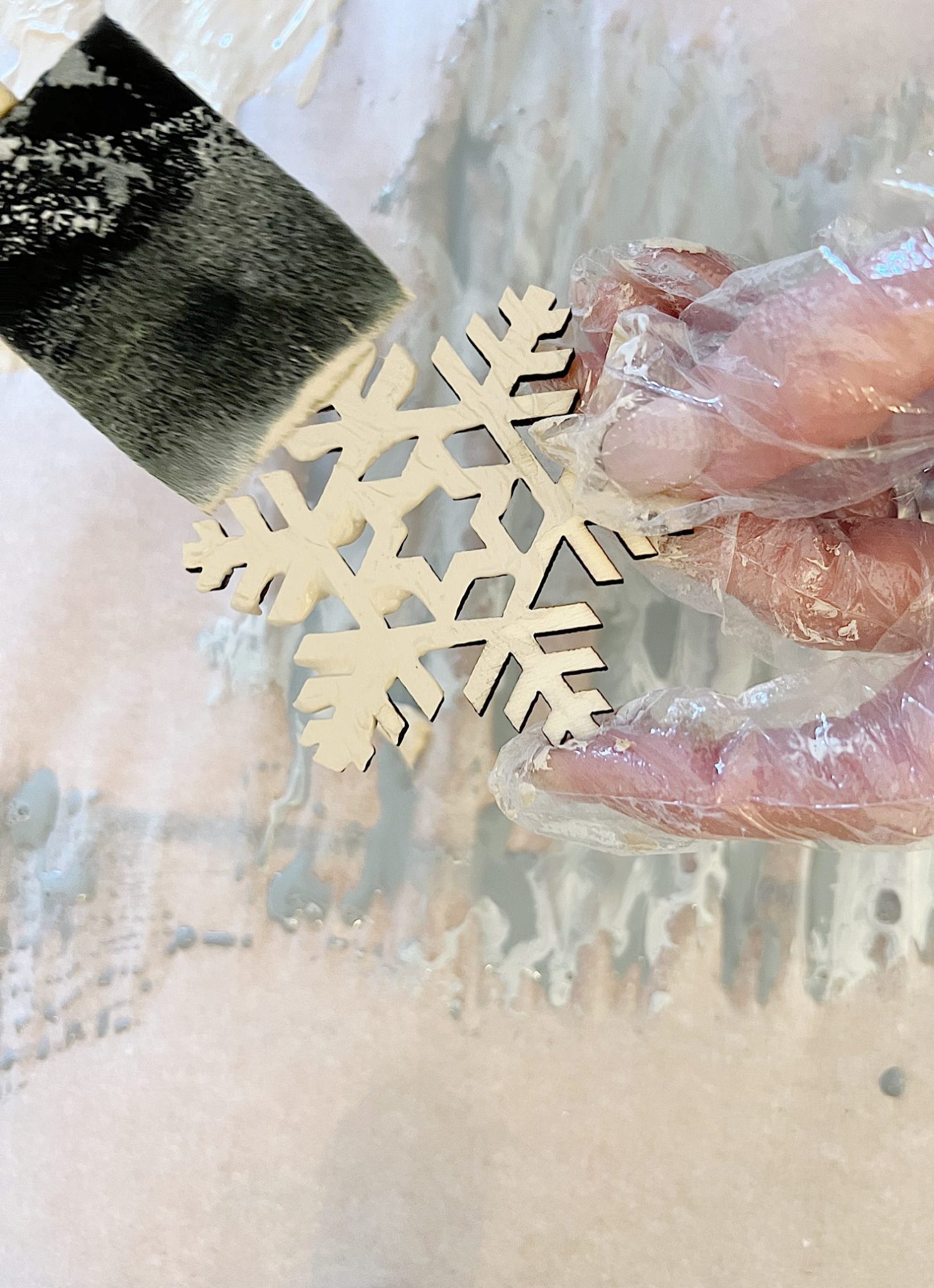 Snowflake Christmas Pillow