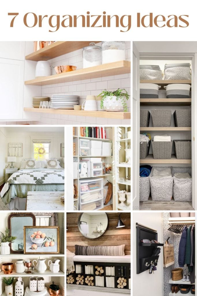 7 organizing ideas for your home