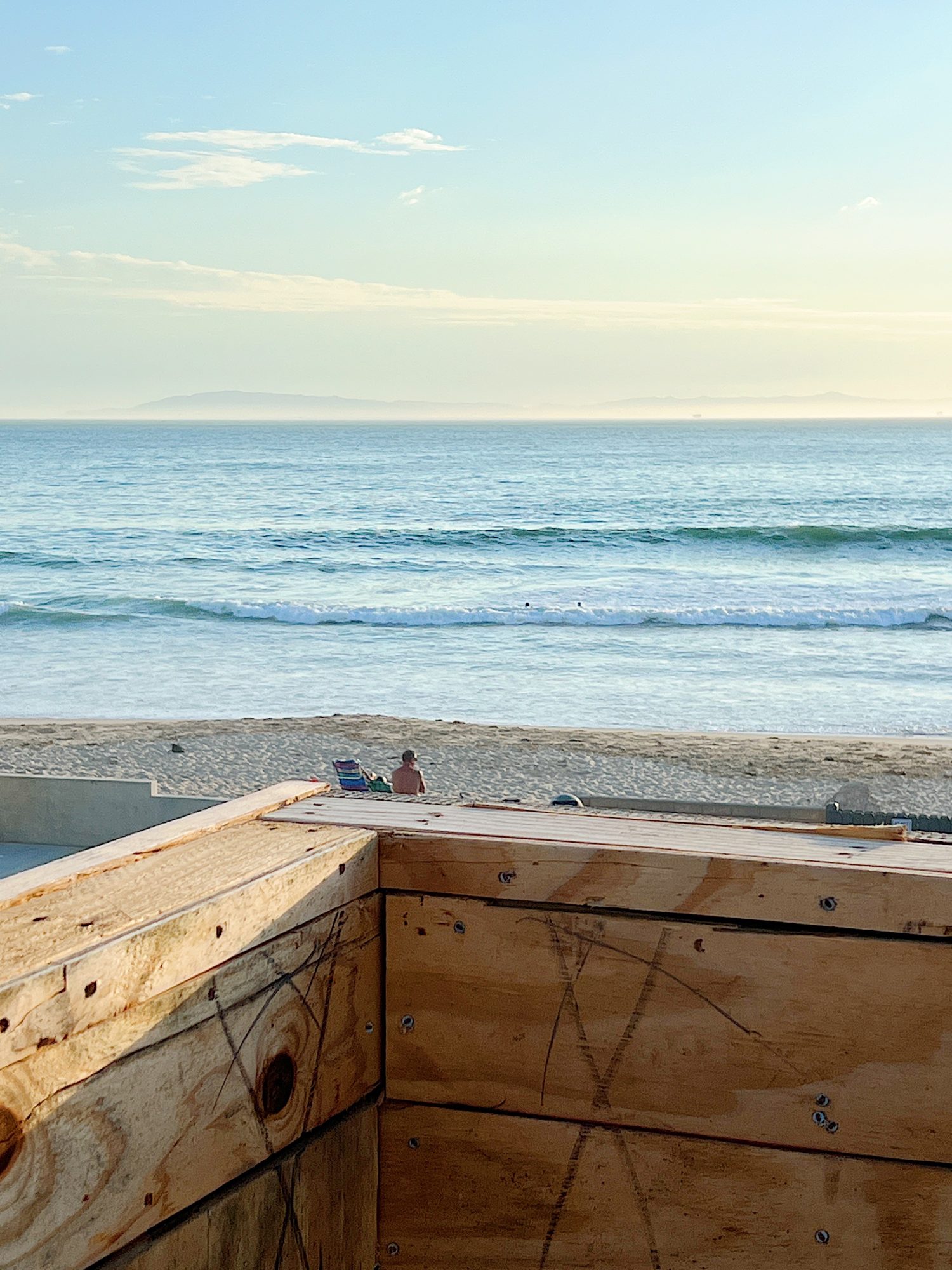 Beach house new deck with ocean view