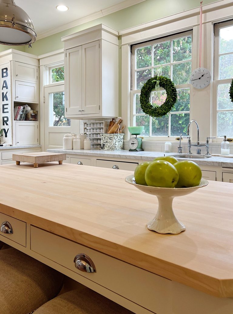 How to Treat Your Butcher Block Island