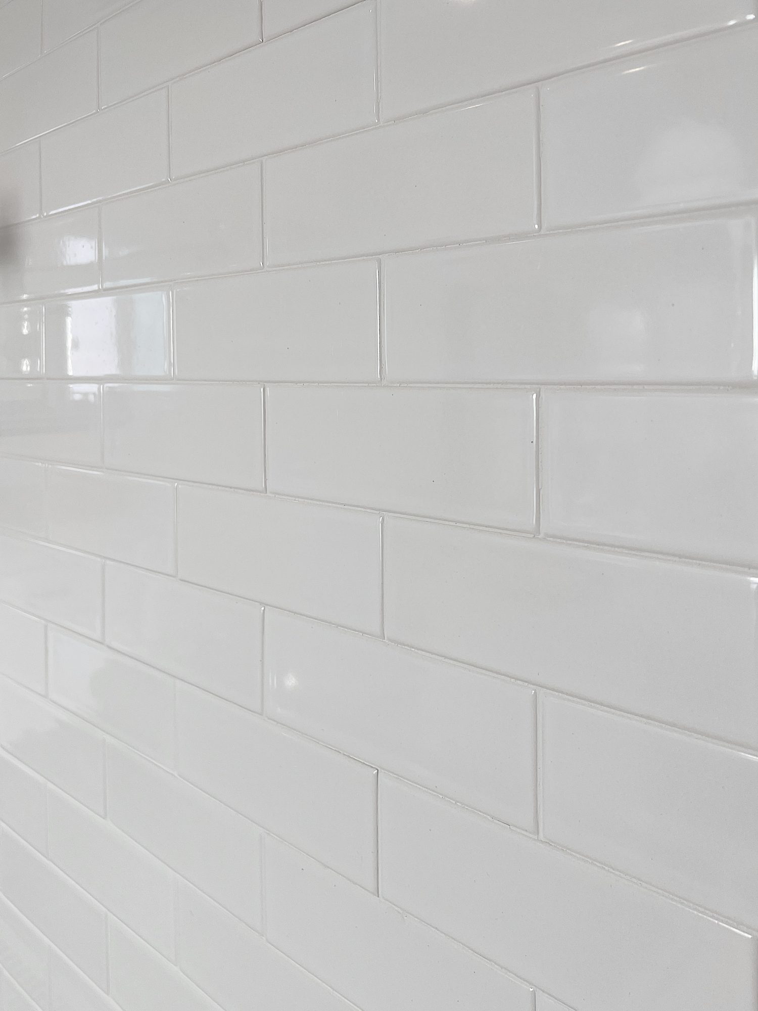 white 6" x 2" subway tile from Mission Tile West