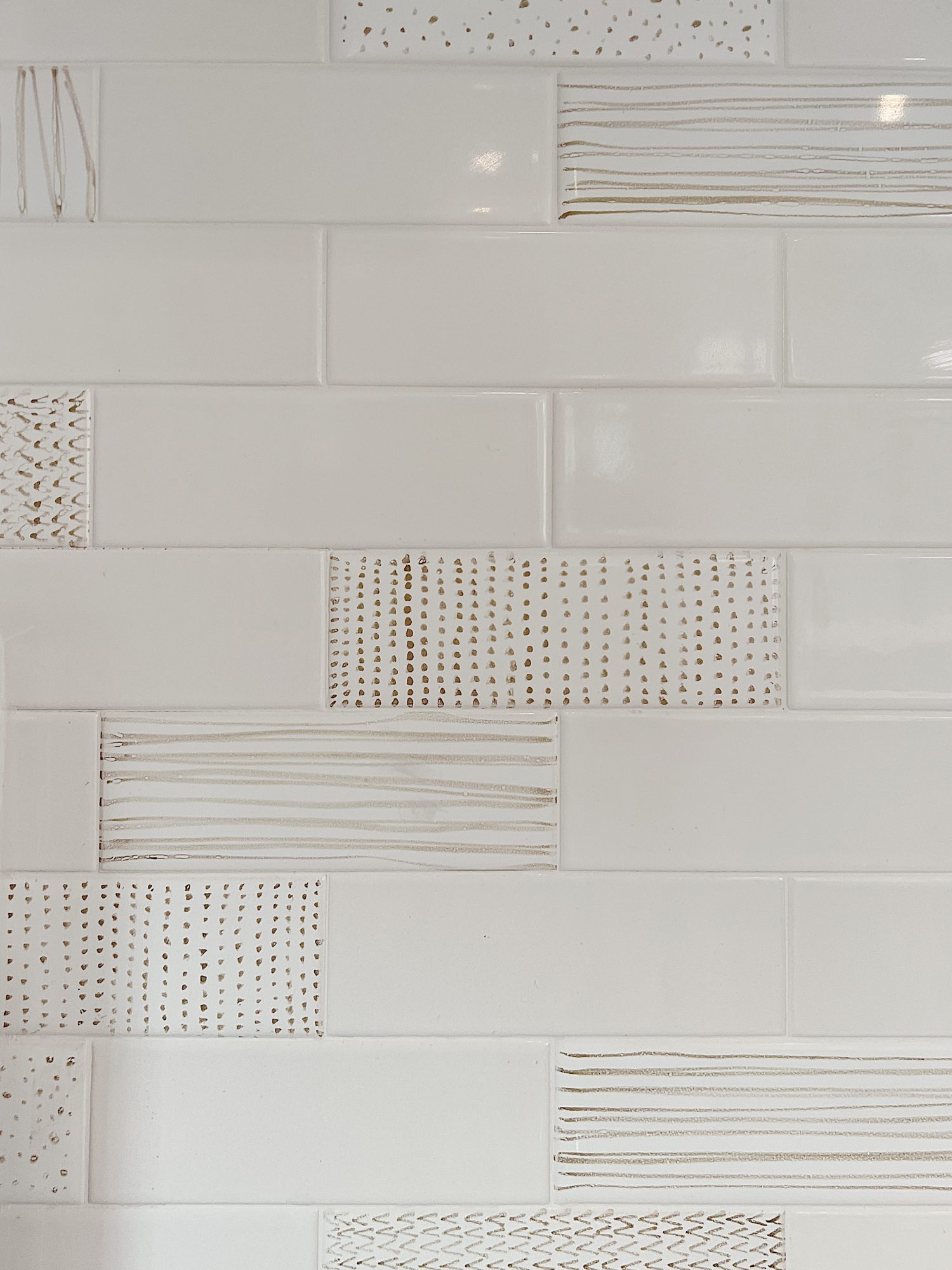 hand painted tiles from Mission Tile West