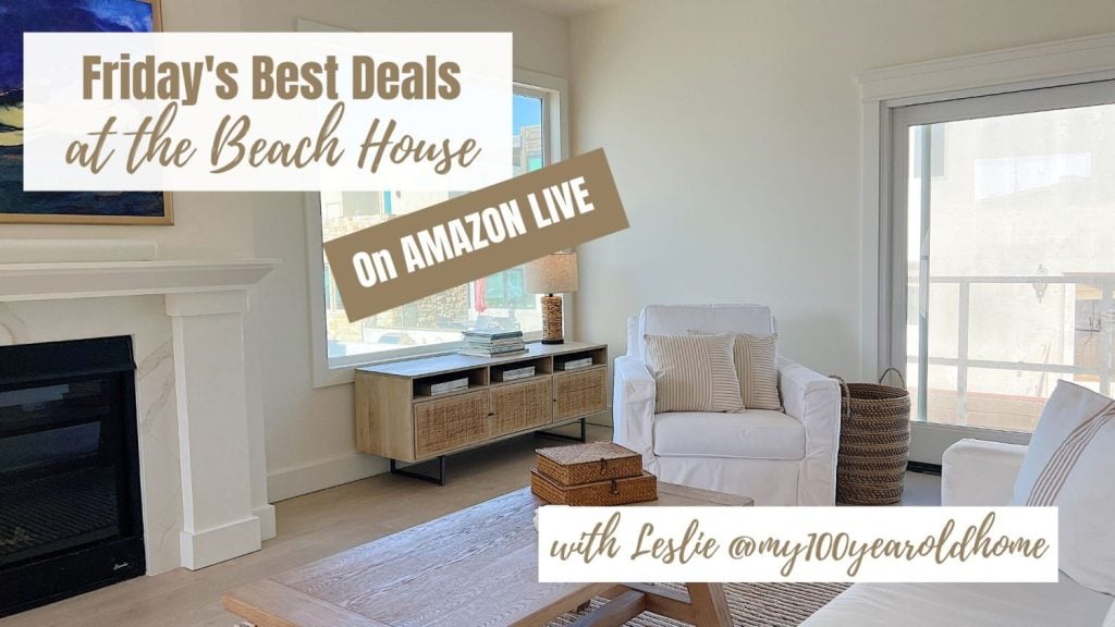 Amazon Live titled Fridays Best Deals at the Beach House