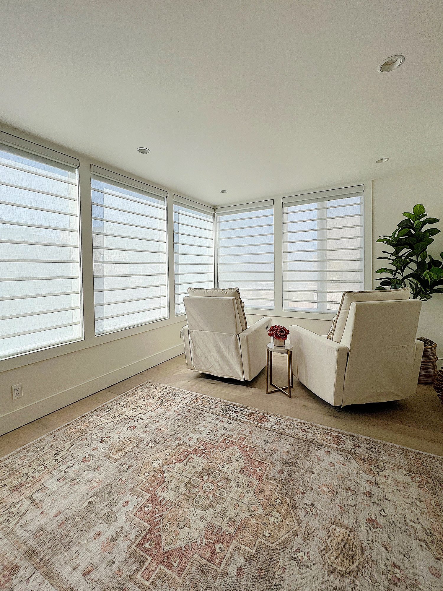 Hunter Douglas Vignette blinds from Calico Corners