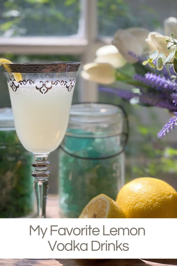 Recipes for how to make Lemon Vodka Drinks