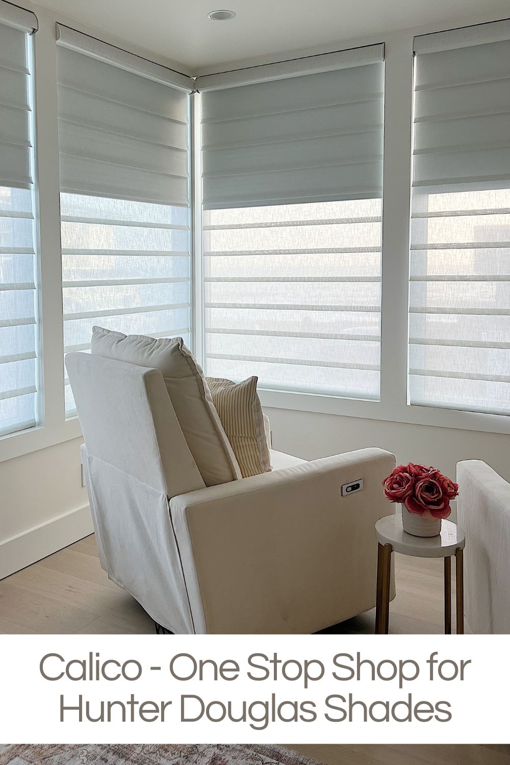 Sleepless nights were a huge problem in our beach house. Fortunately,  Calico saved the day with Hunter Douglas roller shades.
