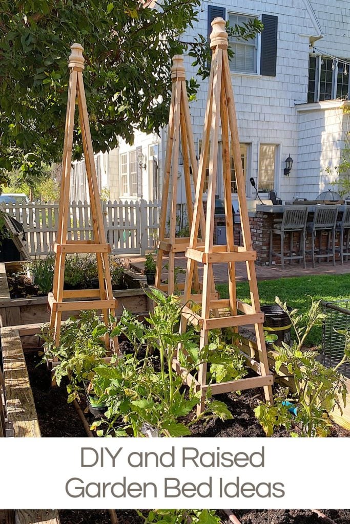 Home made raised garden beds DIY