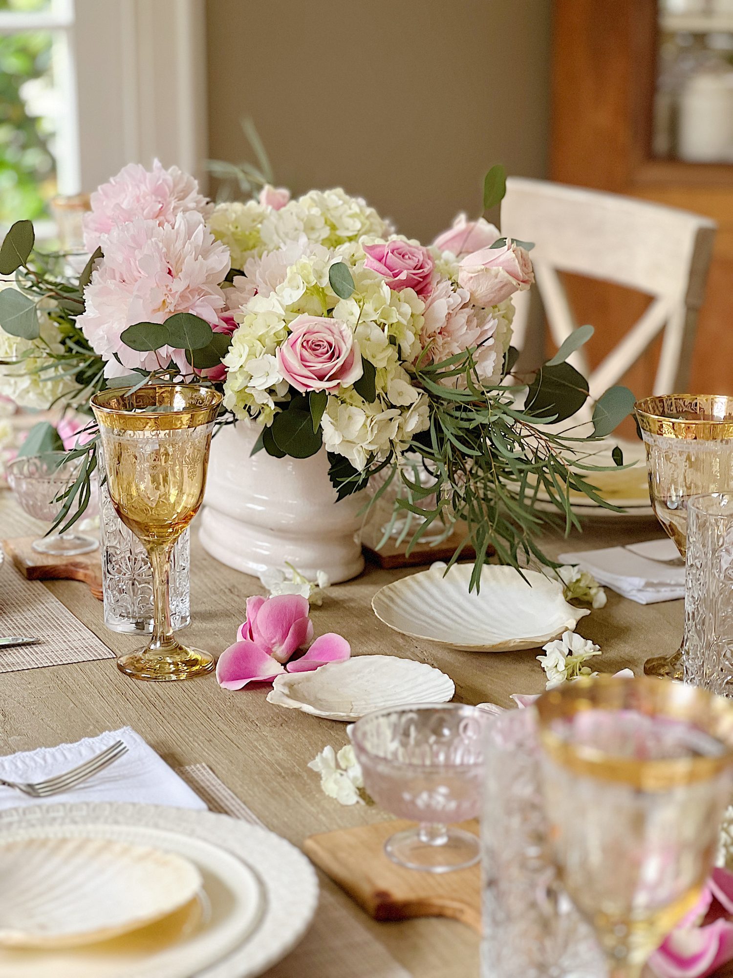 Summer Dining Table Decor Ideas MY 100 YEAR OLD HOME