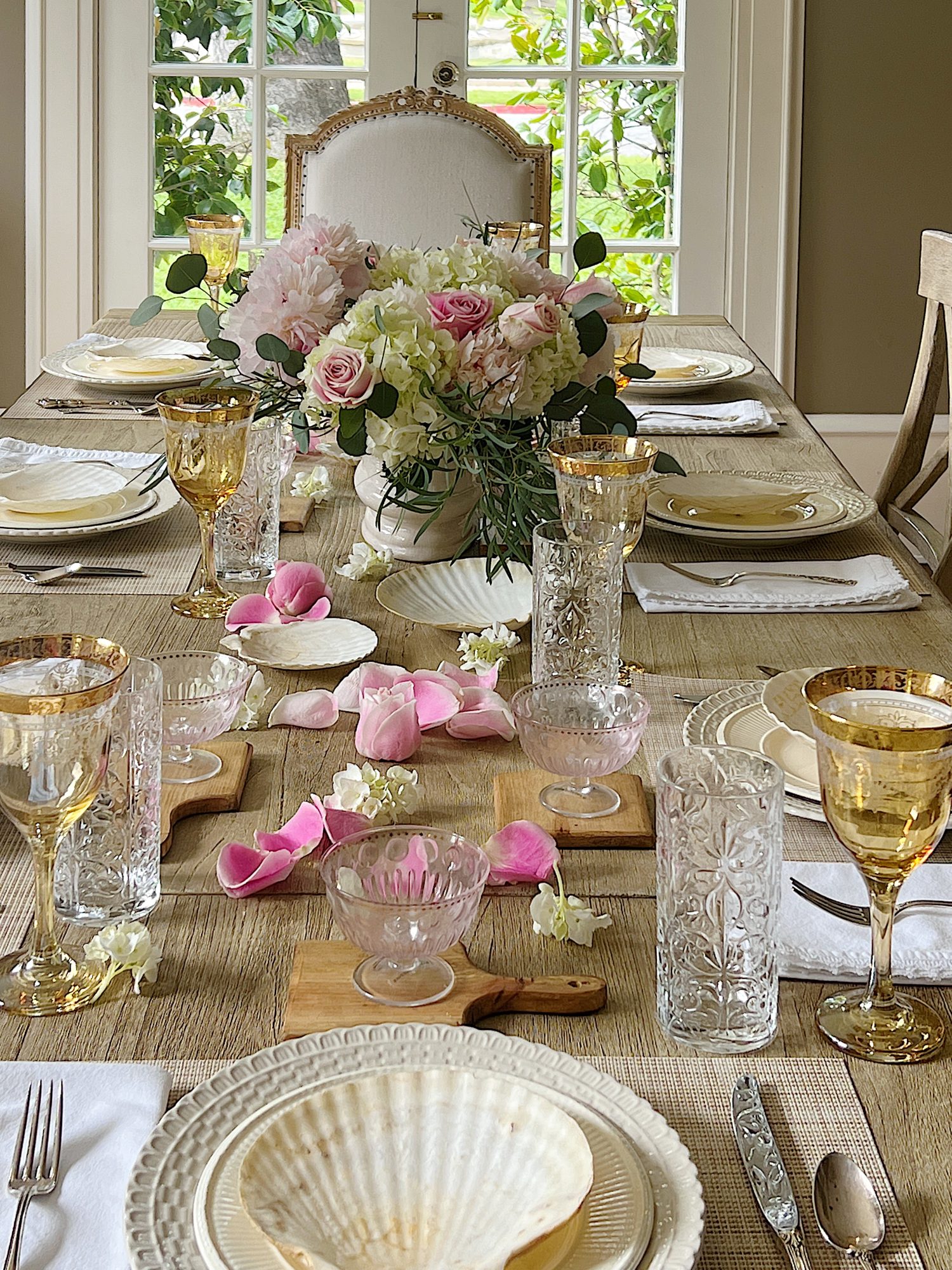 Summer Dining Table Decor Ideas - MY 100 YEAR OLD HOME