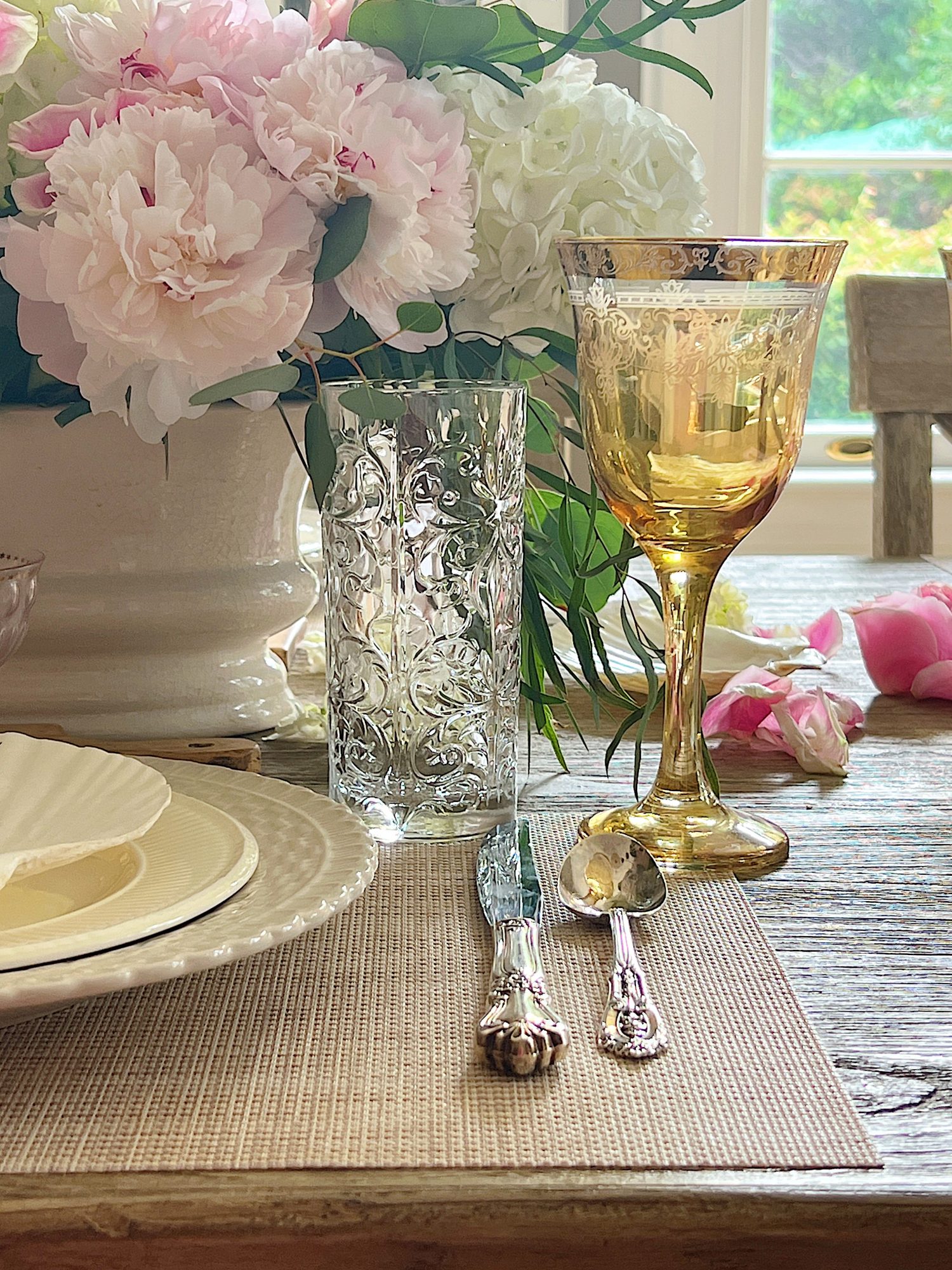 Summer Dining Table Decor Ideas MY 100 YEAR OLD HOME