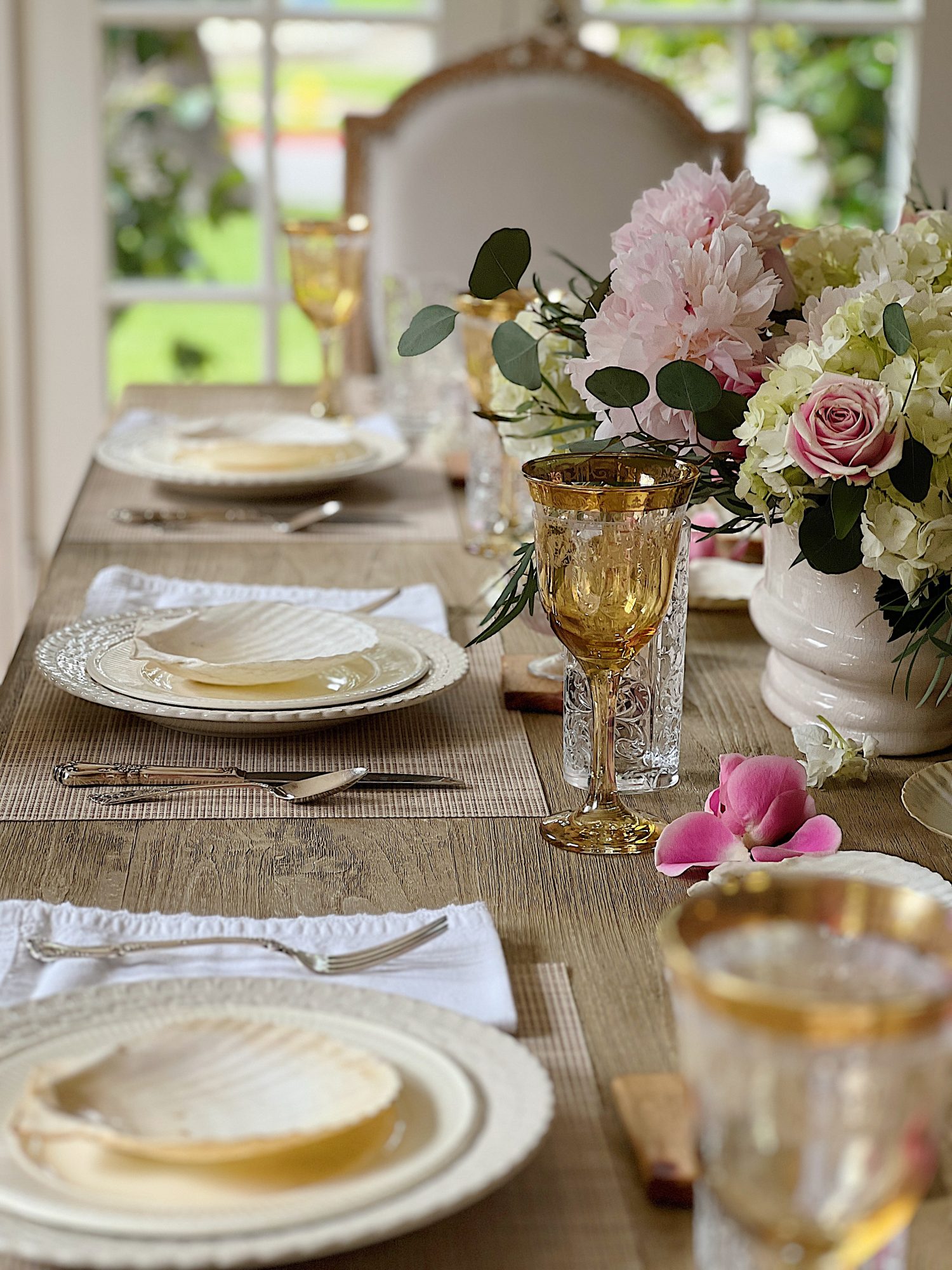 Summer Dining Table Decor Ideas MY 100 YEAR OLD HOME