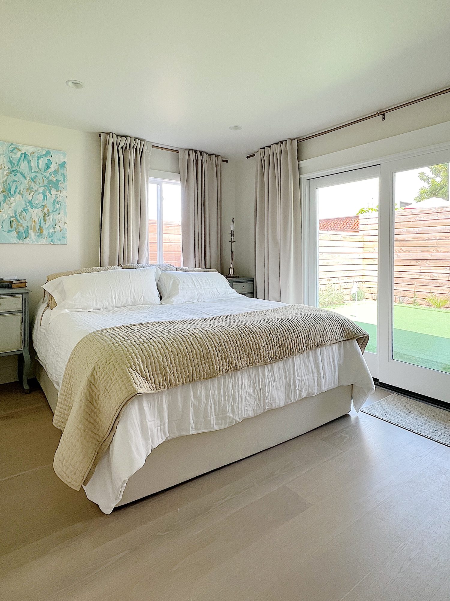 The Beach House King bedroom